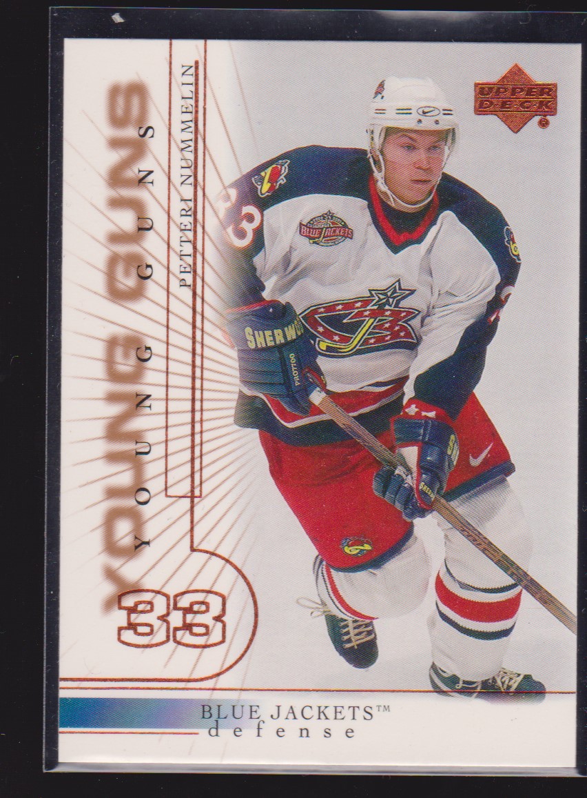 (image for) 2000-01 Upper Deck #423 Petteri Nummelin YG RC